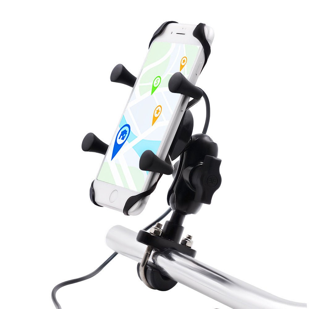 ⁠Motorcycle Mobile Phone Bracket Modification Electric Bike Bicycle Accessories Aluminum Alloy Base Bracket